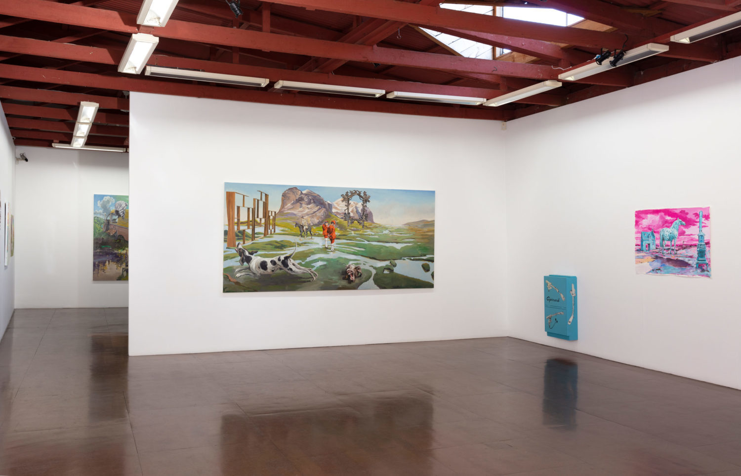 Installation view 'From the Rubber Room' 1 - Stephen J Bush